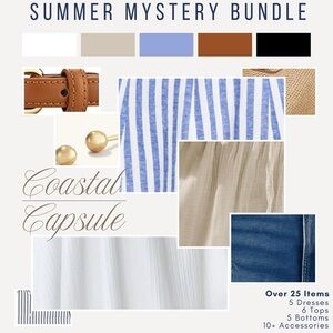 Coastal Summer Capsule Mystery Bundle